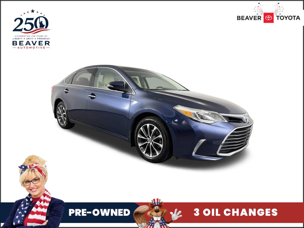 Parisian Night Pearl 2016 Toyota Avalon Sedan Front-Wheel Drive 6-Speed Automatic