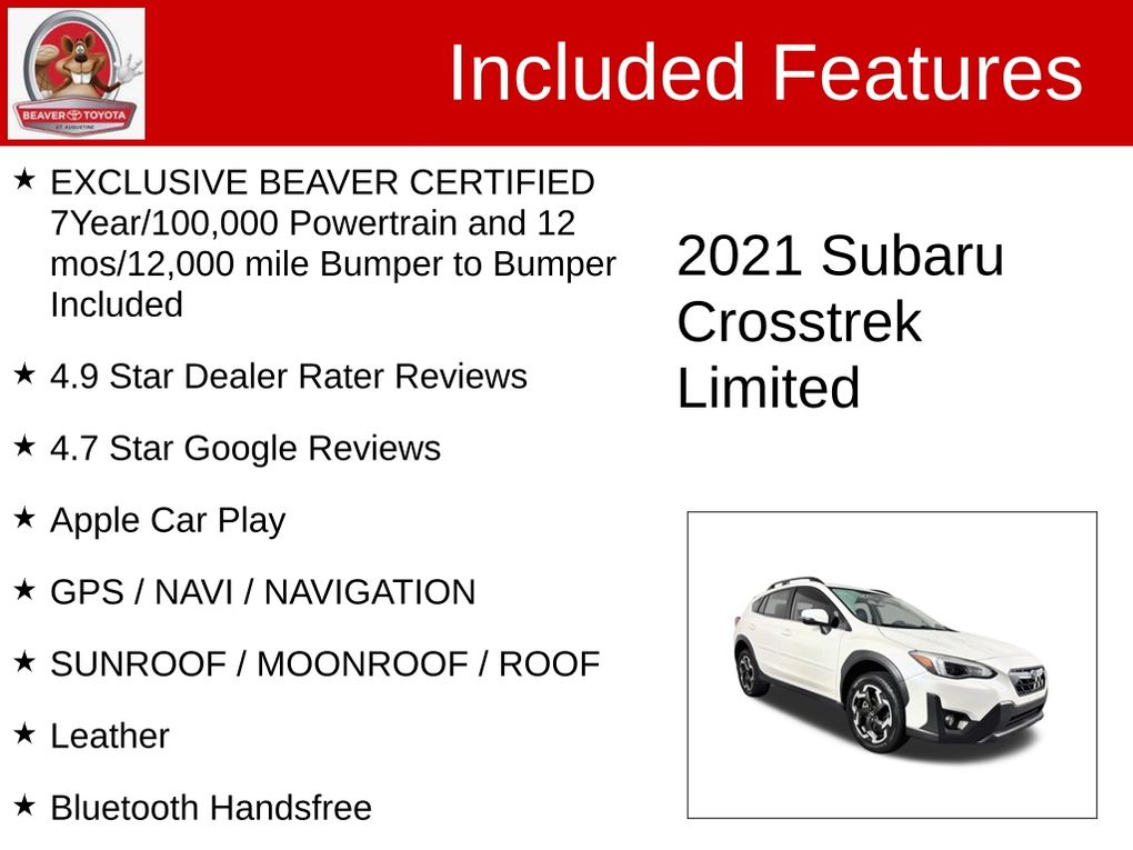 Used 2021 Subaru Crosstrek SUV