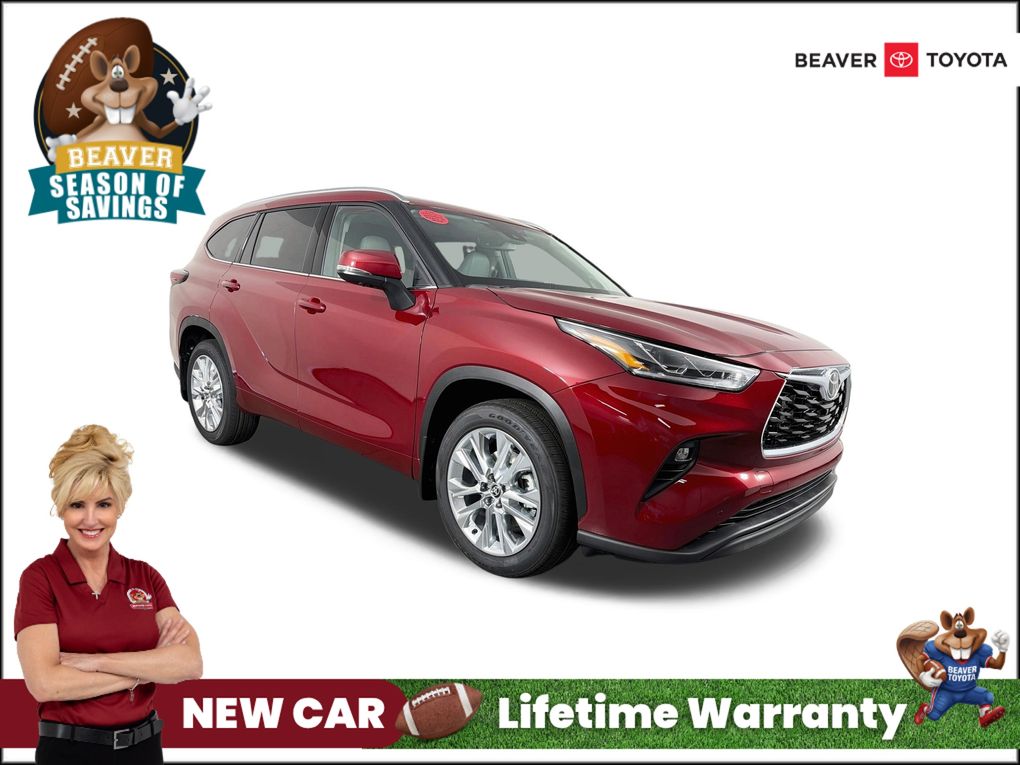 Red (Ruby Flare Pearl) 2026 Toyota Highlander SUV / Crossover All-Wheel Drive 8-Speed Automatic