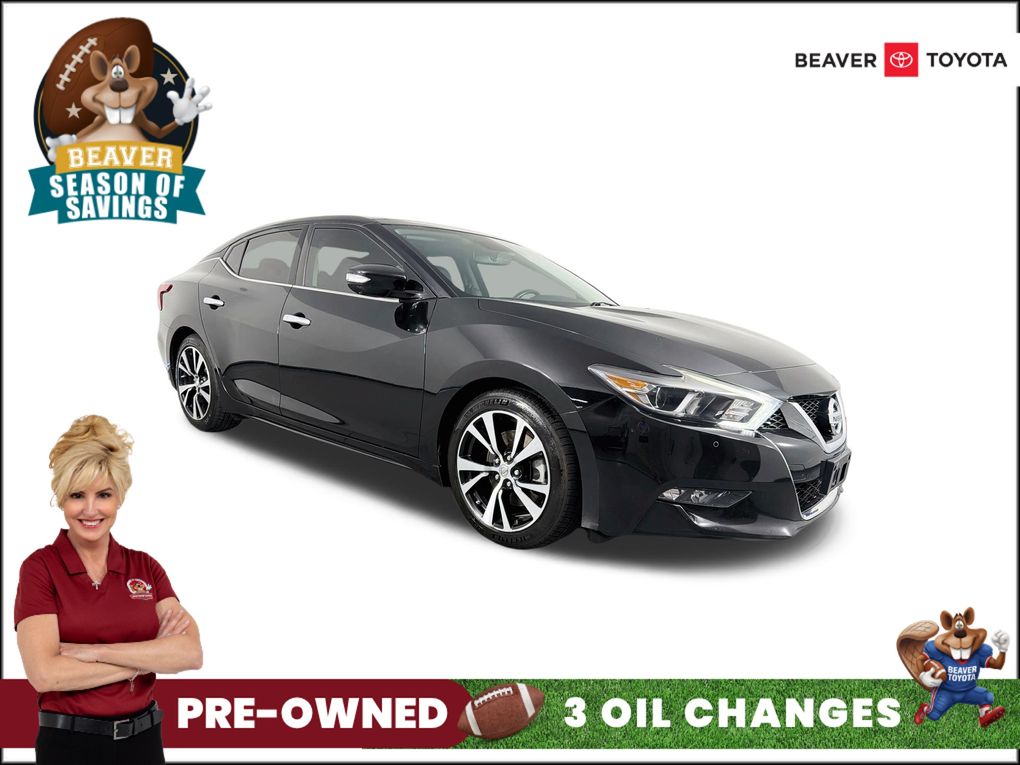 Super Black 2018 Nissan Maxima Sedan Front-Wheel Drive Continuously Variable Transmission