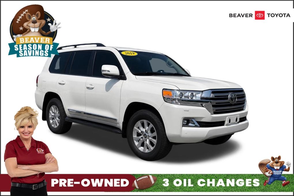 White (Blizzard Pearl) 2019 Toyota Land Cruiser SUV / Crossover All-Wheel Drive 8-Speed Automatic