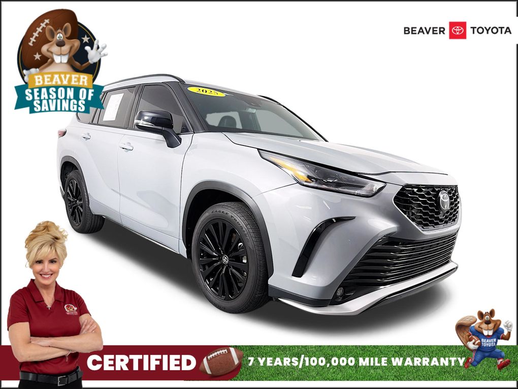 Cement 2025 Toyota Highlander SUV / Crossover All-Wheel Drive 8-Speed Automatic