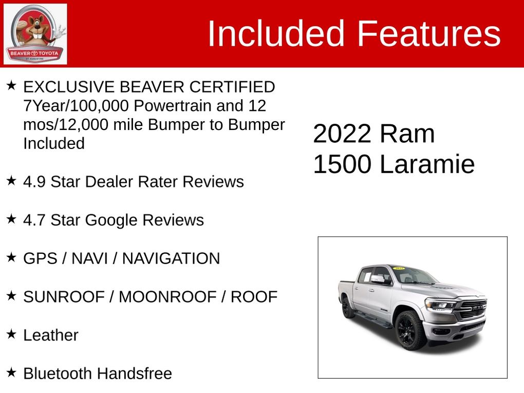 Used 2022 Ram 1500 Truck