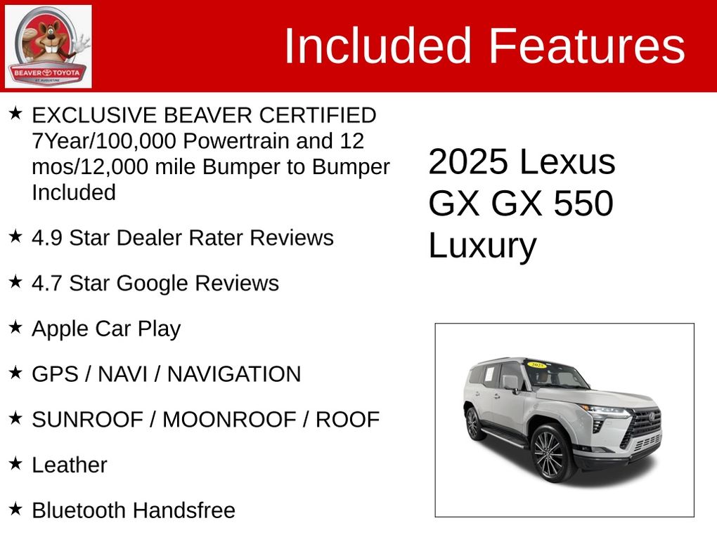 Used 2025 Lexus GX SUV