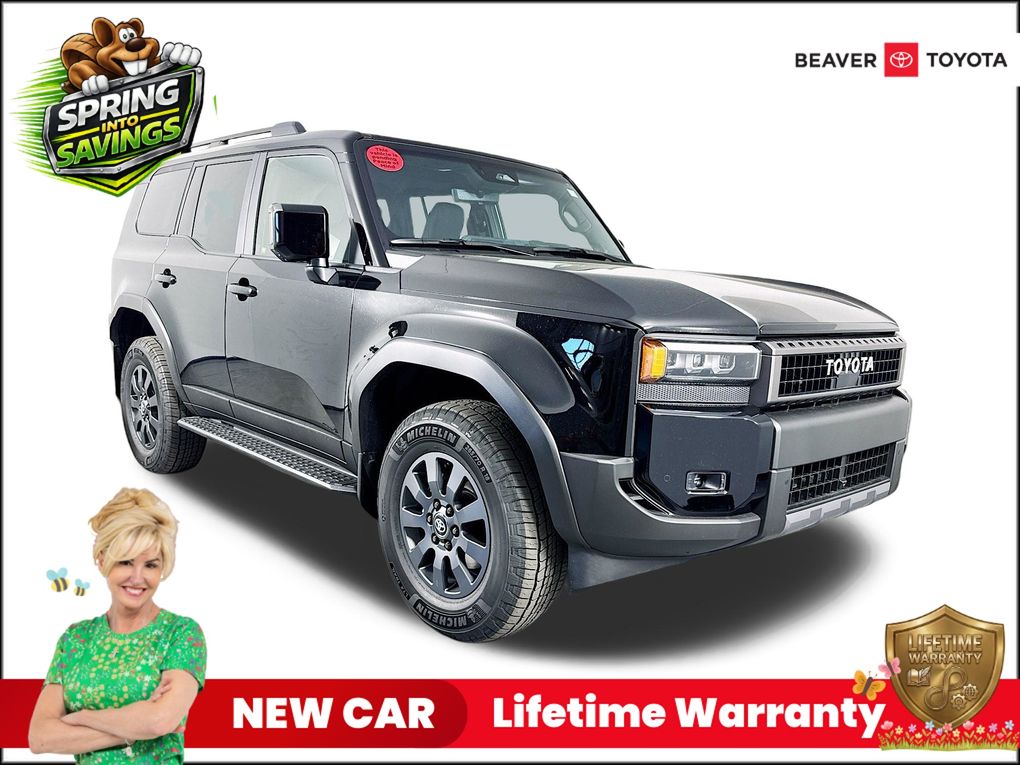 Black 2026 Toyota Land Cruiser 4WD SUV / Crossover Four-Wheel Drive 8-Speed Automatic