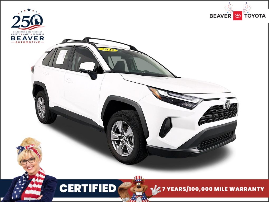 Ice Cap 2025 Toyota RAV4 SUV / Crossover All-Wheel Drive 8-Speed Automatic
