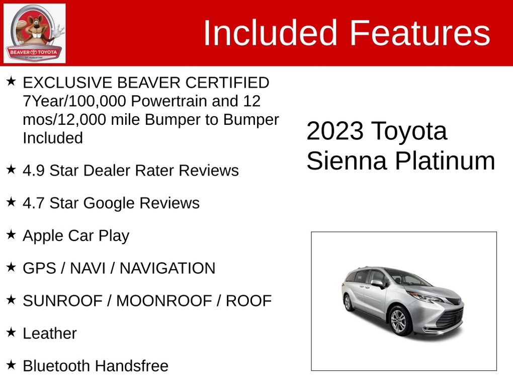 Used 2023 Toyota Sienna Van