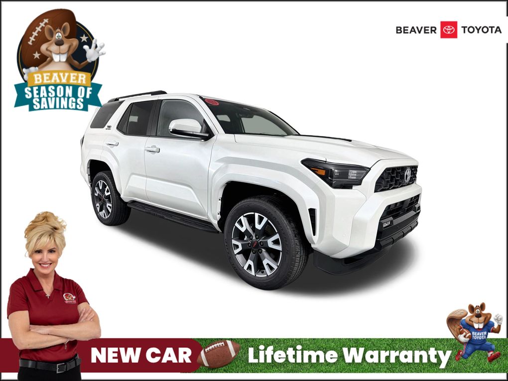 White (Wind Chill Pearl) 2026 Toyota 4Runner SUV / Crossover Four-Wheel Drive 8-Speed Automatic