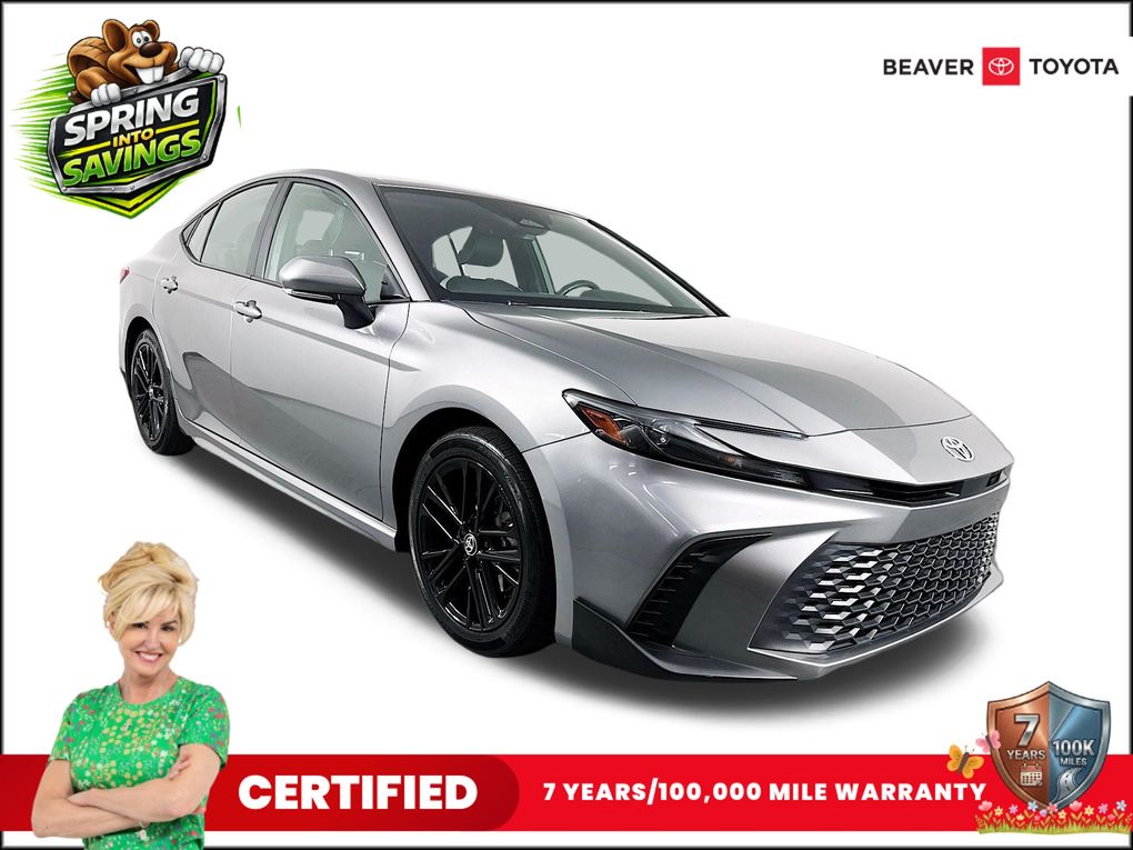 Heavy Metal 2025 Toyota Camry SE FWD Sedan Front-Wheel Drive Continuously Variable Transmission