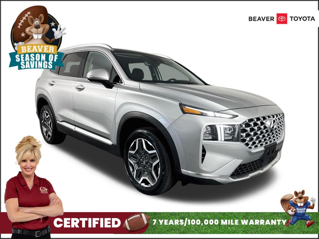 Shimmering Silver 2023 Hyundai Santa Fe SUV / Crossover All-Wheel Drive Automatic