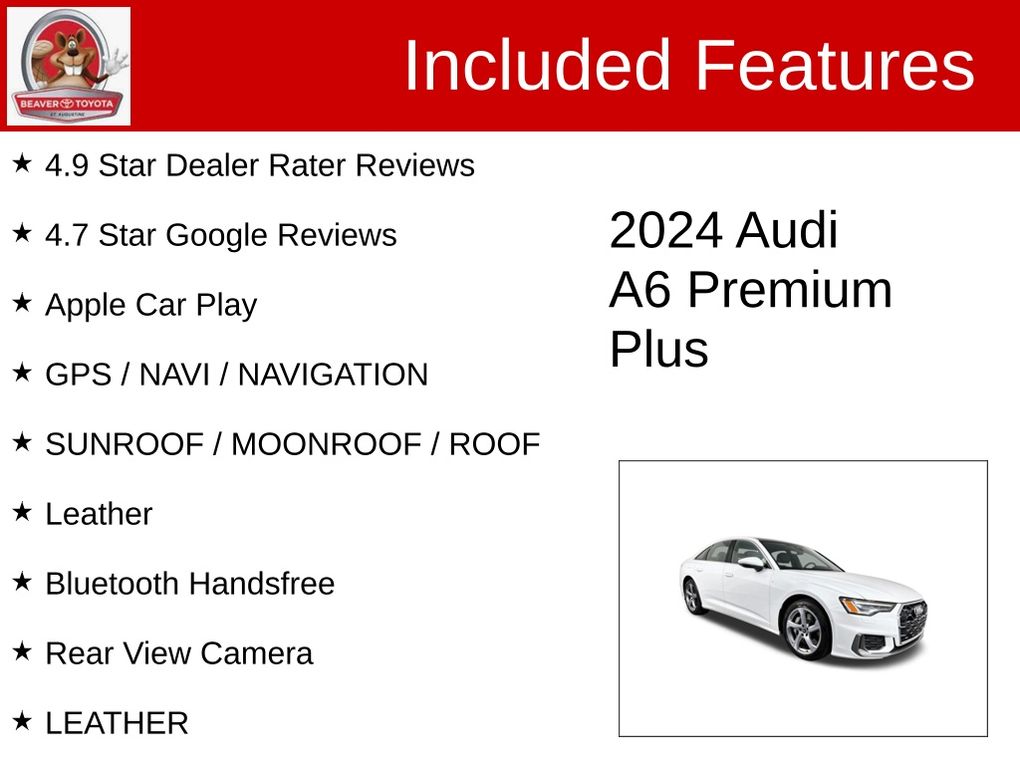 Used 2024 Audi A6 Sedan