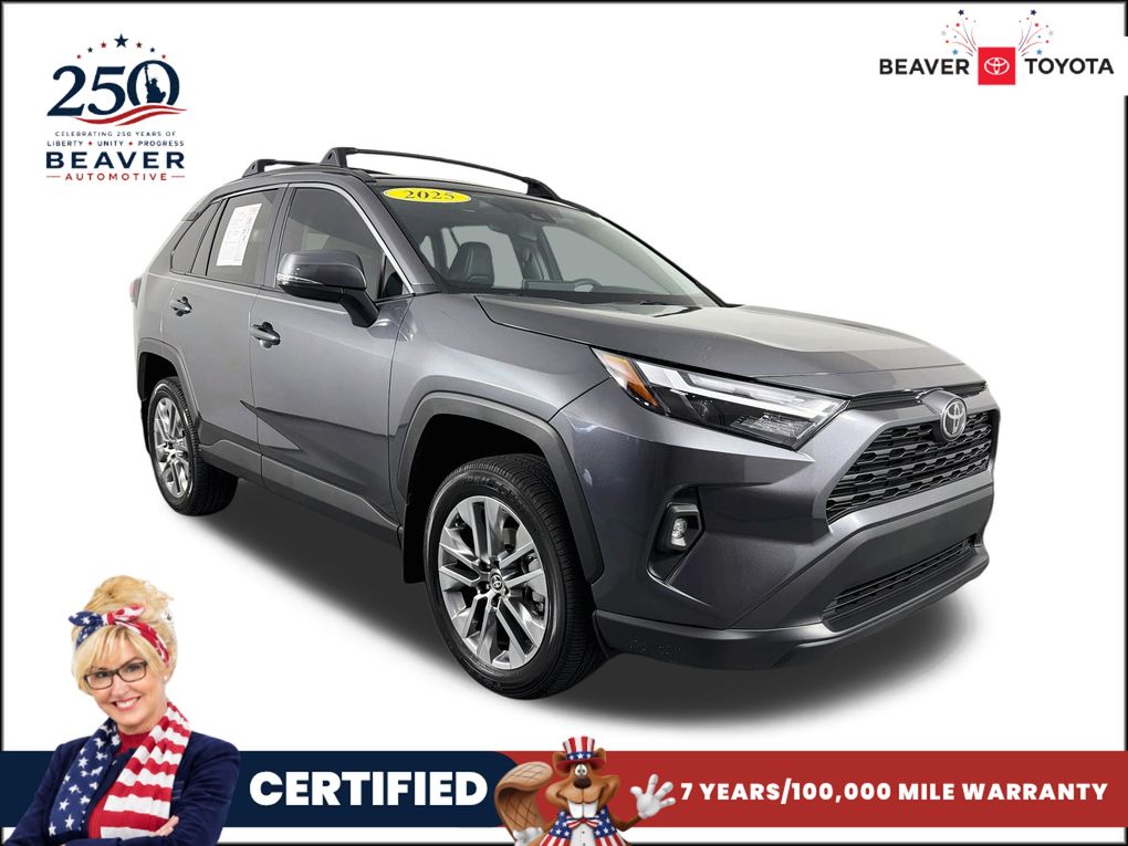 Magnetic Gray Metallic 2025 Toyota RAV4 SUV / Crossover Front-Wheel Drive 8-Speed Automatic