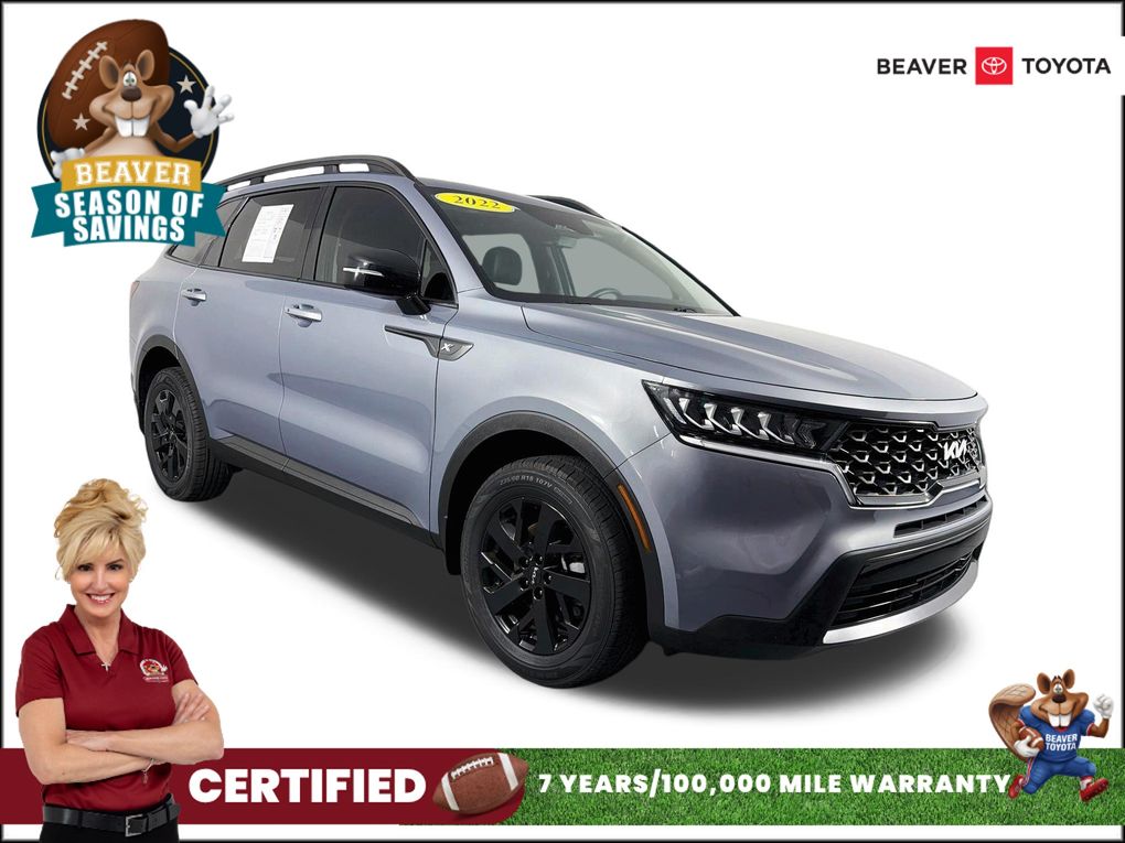 Everlasting Silver 2022 Kia Sorento SUV / Crossover All-Wheel Drive 8-Speed Automatic