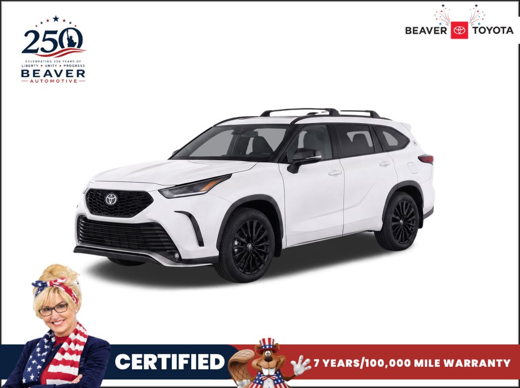 White (Wind Chill Pearl) 2023 Toyota Highlander SUV / Crossover All-Wheel Drive 8-Speed Automatic