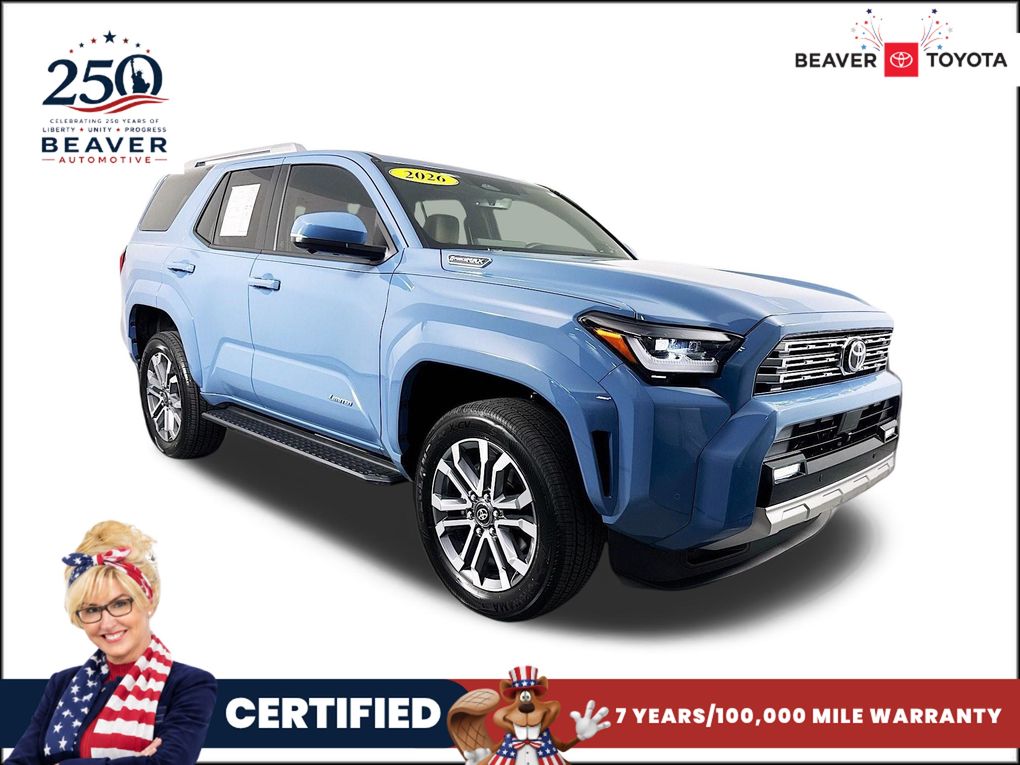 Heritage Blue 2026 Toyota 4Runner SUV / Crossover All-Wheel Drive 8-Speed Automatic