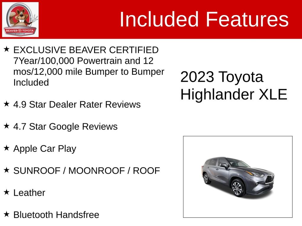 Used 2023 Toyota Highlander SUV