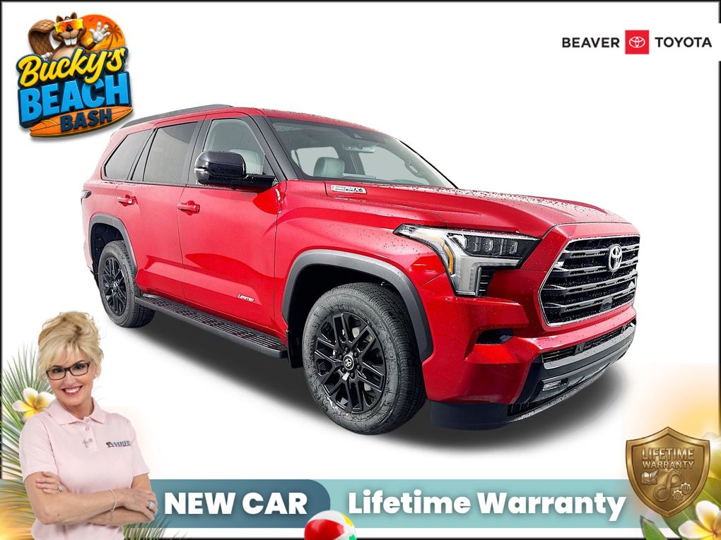 Supersonic Red 2026 Toyota Sequoia Limited 4WD SUV / Crossover Four-Wheel Drive Automatic