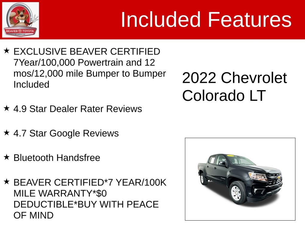 Used 2022 Chevrolet Colorado Truck