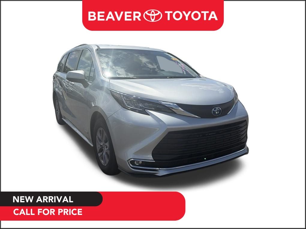 Celestial Silver Metallic 2021 Toyota Sienna Minivan All-Wheel Drive Continuously Variable Transmission