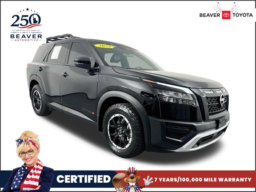 Super Black 2023 Nissan Pathfinder SUV / Crossover All-Wheel Drive 9-Speed Automatic