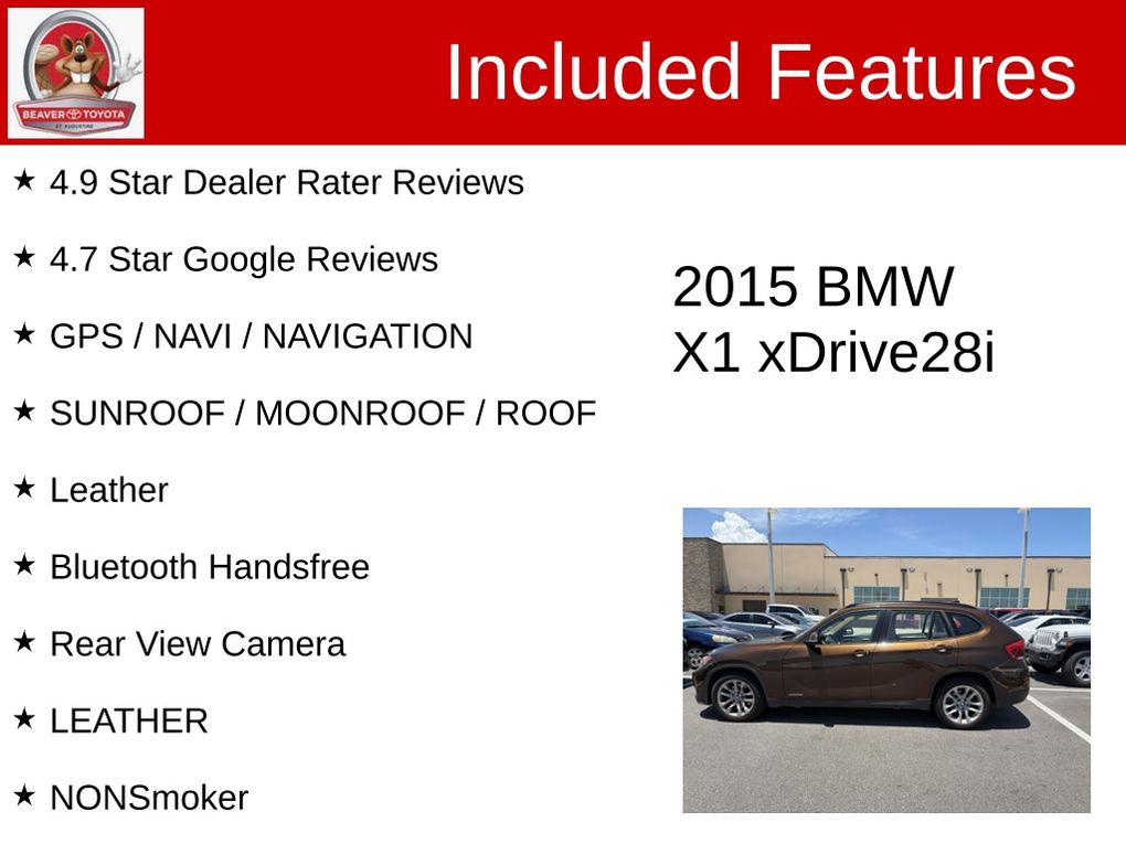 Used 2015 BMW X1 SUV