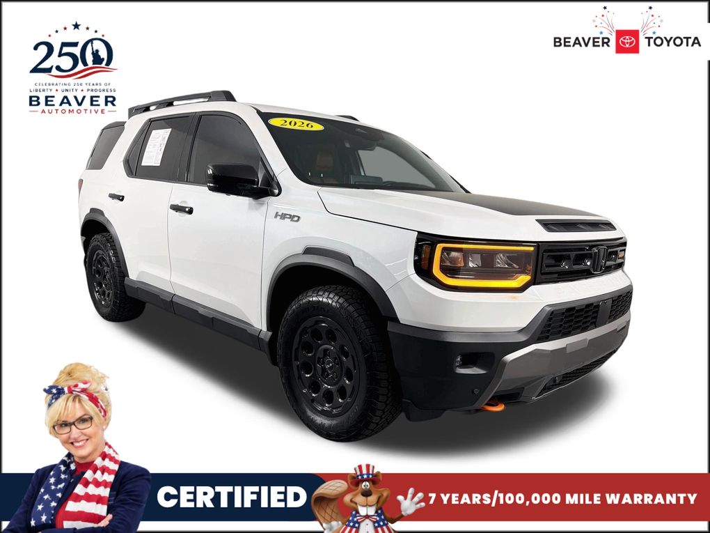 Platinum White Pearl 2026 Honda Passport SUV / Crossover All-Wheel Drive Automatic