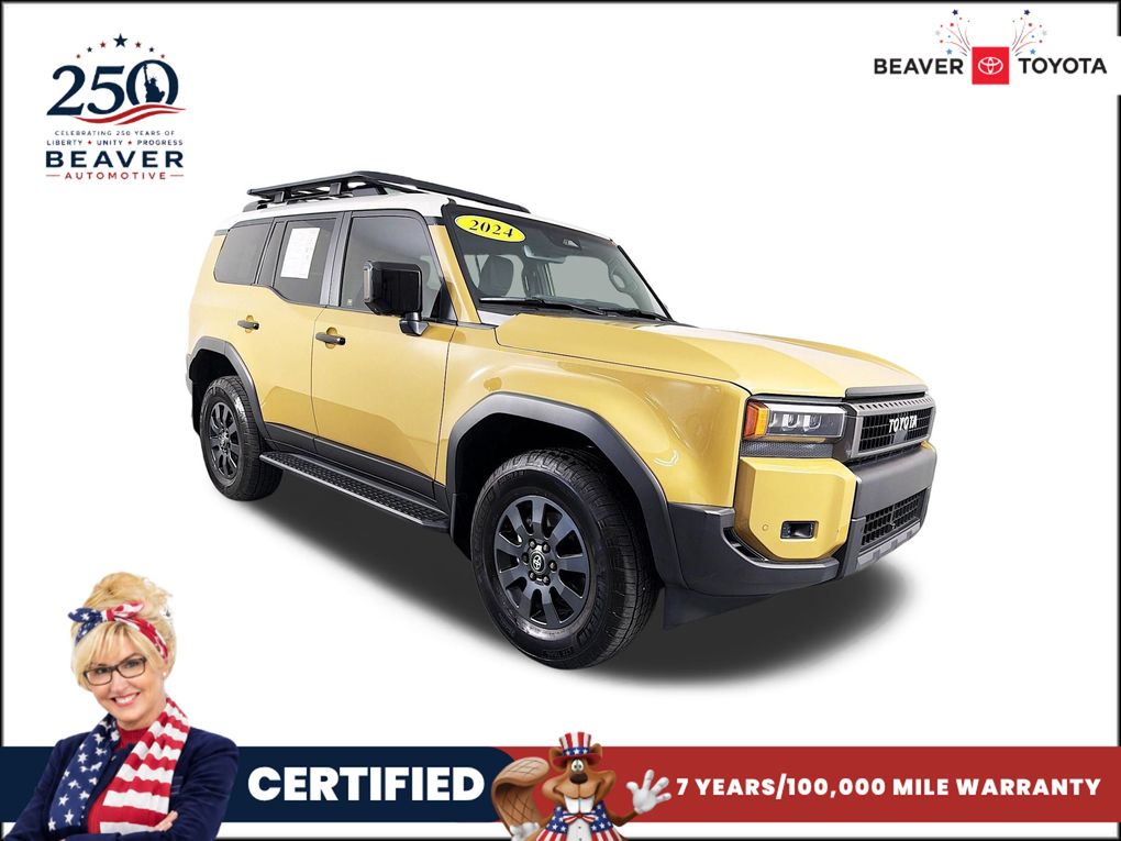 Trail Dust/Gray Scape 2024 Toyota Land Cruiser SUV / Crossover Four-Wheel Drive 8-Speed Automatic