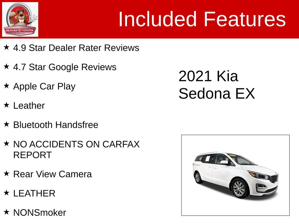 Used 2021 Kia Sedona Van
