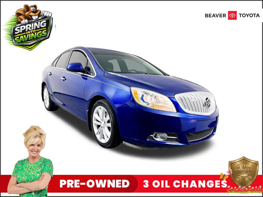 Luxo Blue Metallic 2013 Buick Verano Convenience FWD Sedan Front-Wheel Drive 6-Speed Automatic Overdrive