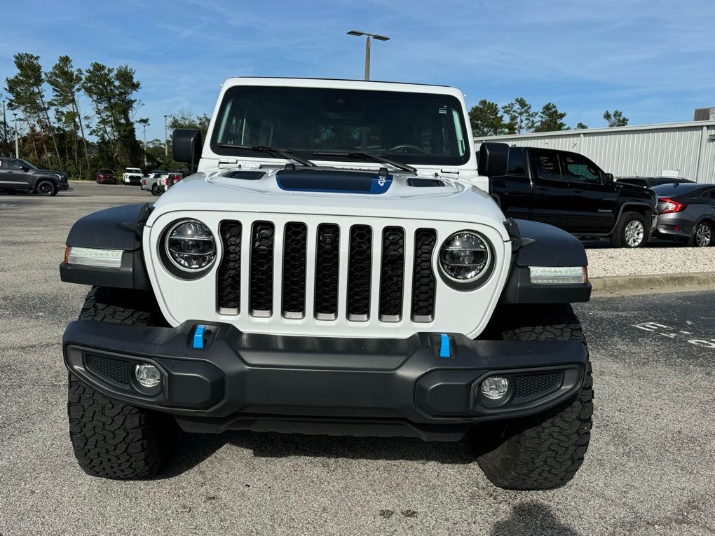 Used 2022 Jeep Wrangler Unlimited Rubicon 4XE with VIN 1C4JJXR65NW179593 for sale in Saint Augustine, FL