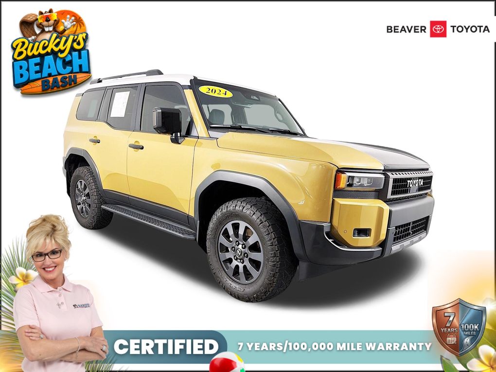Trail Dust/Gray Scape 2024 Toyota Land Cruiser SUV / Crossover Four-Wheel Drive 8-Speed Automatic
