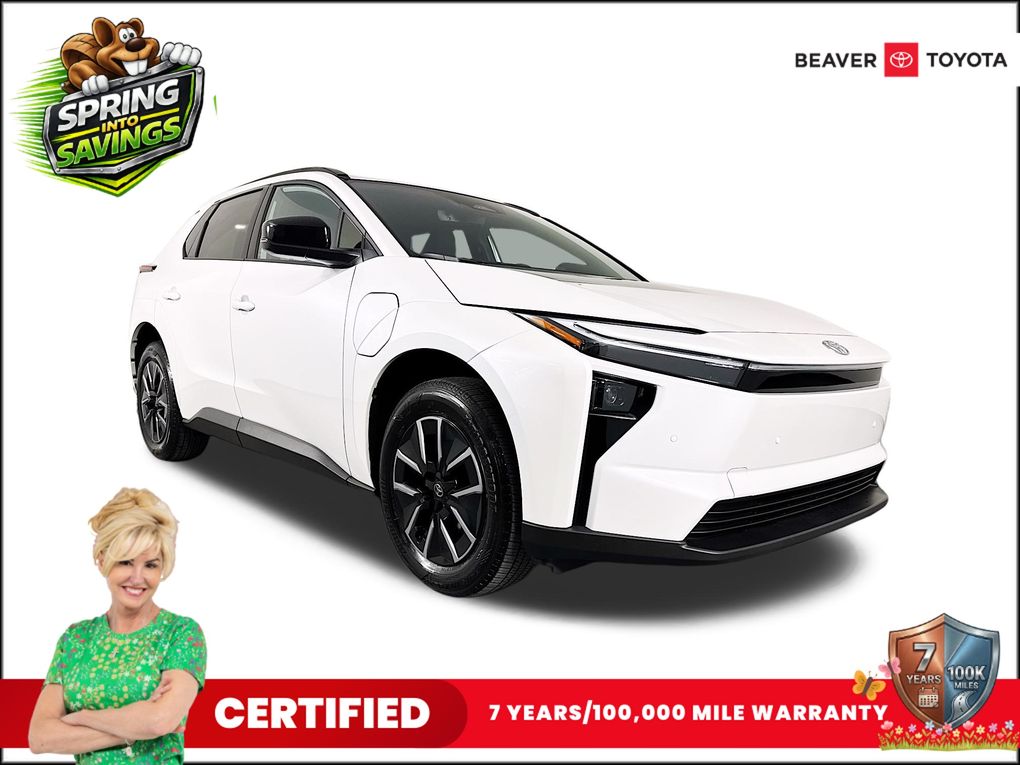 White (Wind Chill Pearl) 2026 Toyota bZ XLE FWD SUV / Crossover Front-Wheel Drive Automatic