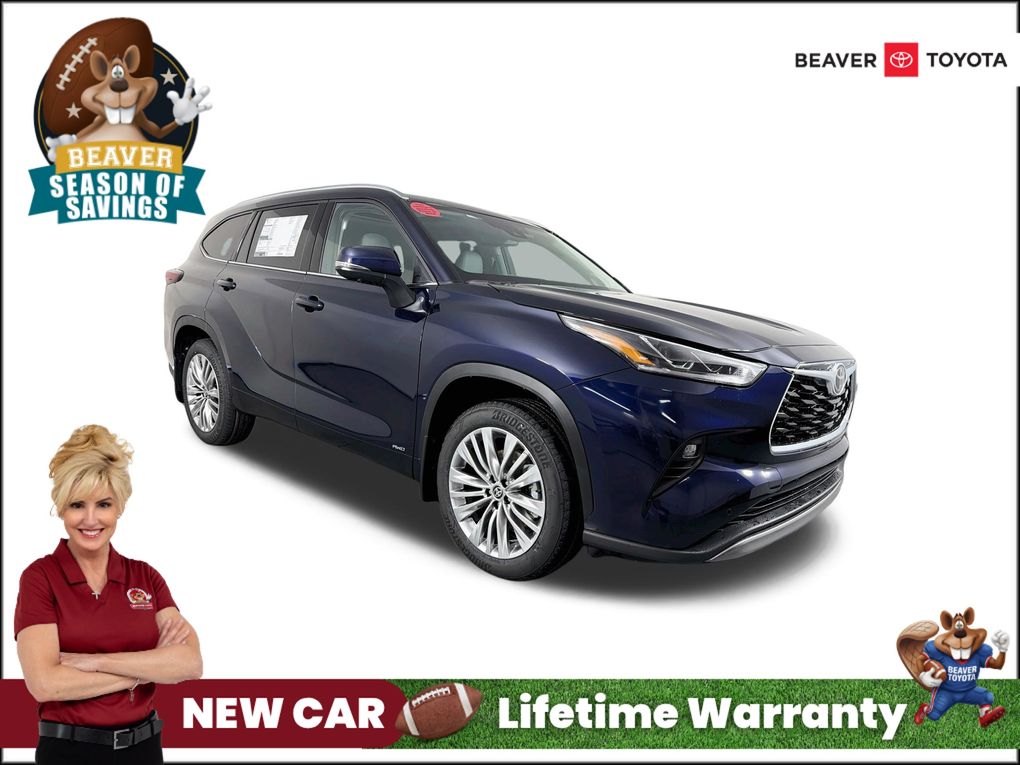 Blueprint 2026 Toyota Highlander Hybrid SUV / Crossover All-Wheel Drive Continuously Variable Transmission