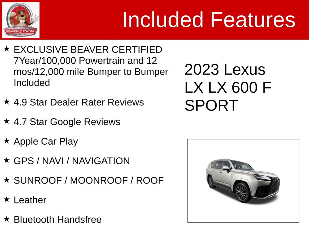 Used 2023 Lexus LX SUV