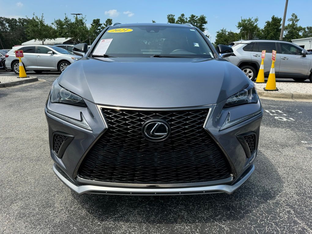 Used 2021 Lexus NX 300 F SPORT with VIN JTJSARBZXM2185767 for sale in Saint Augustine, FL