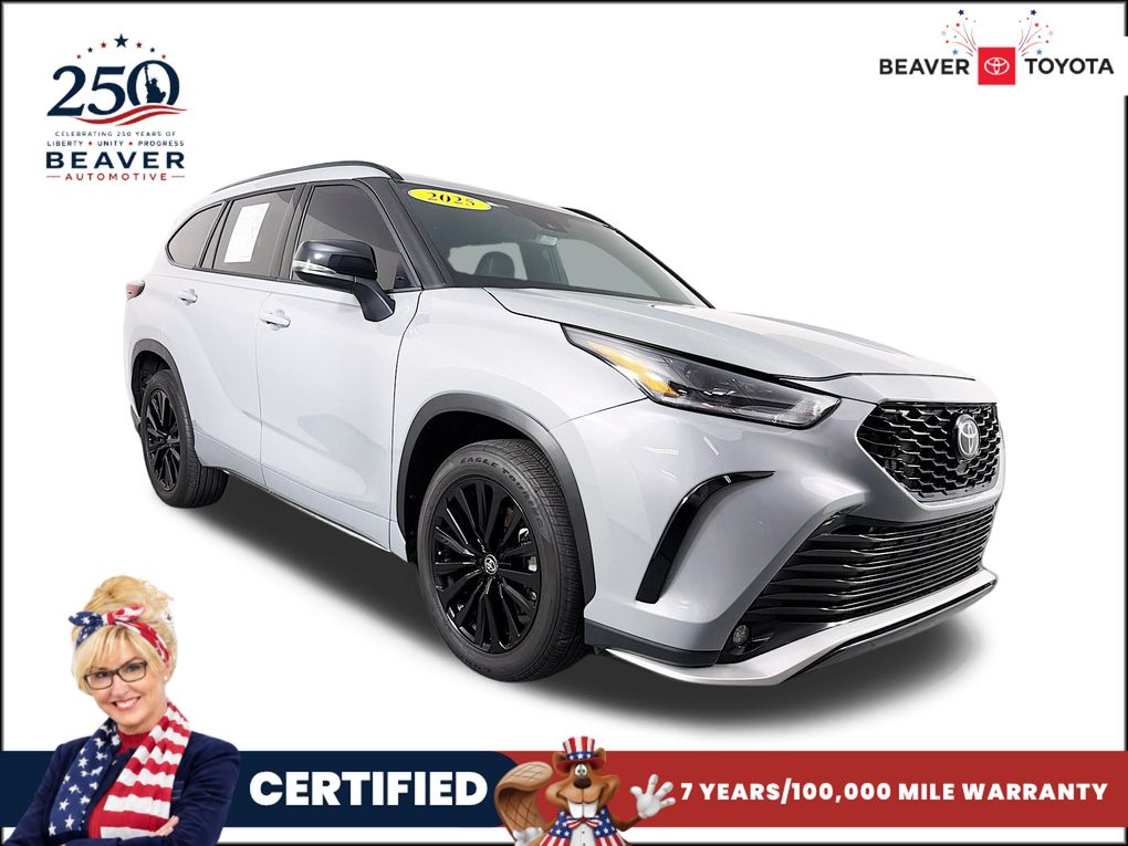 Cement 2025 Toyota Highlander SUV / Crossover All-Wheel Drive 8-Speed Automatic