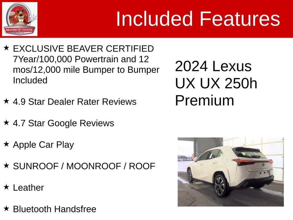 Used 2024 Lexus UX SUV
