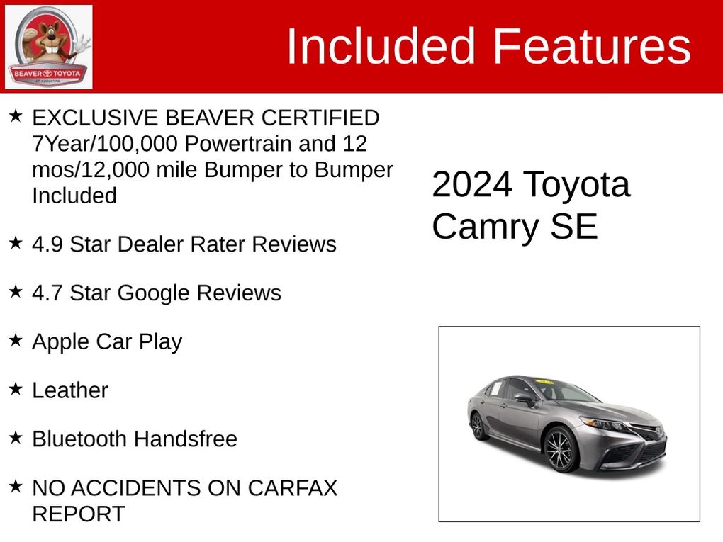 Used 2024 Toyota Camry Sedan