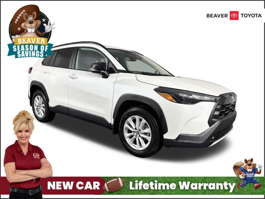 White (Wind Chill Pearl) 2026 Toyota Corolla Cross SUV / Crossover Front-Wheel Drive Continuously Variable Transmission