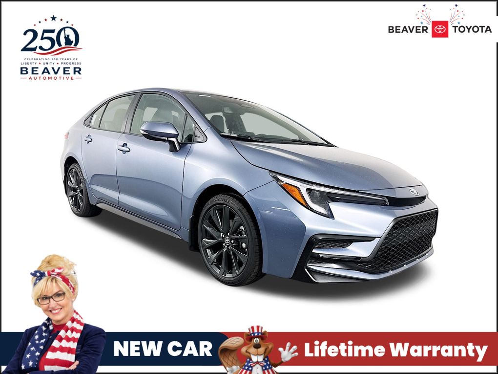 Celestite 2026 Toyota Corolla Sedan Front-Wheel Drive Continuously Variable Transmission