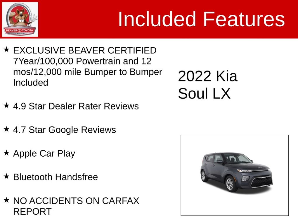 Used 2022 Kia Soul Hatchback
