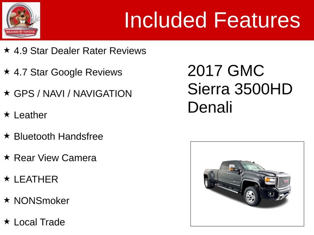 Used 2017 GMC Sierra 3500HD Truck