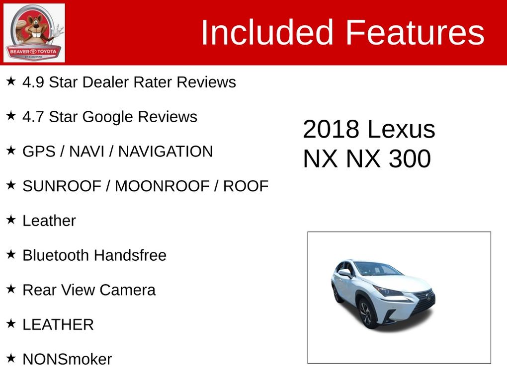 Used 2018 Lexus NX SUV