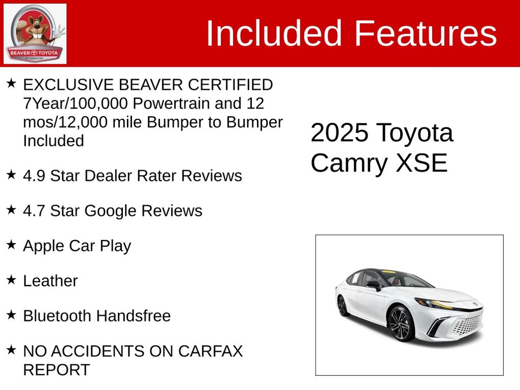 Used 2025 Toyota Camry Sedan