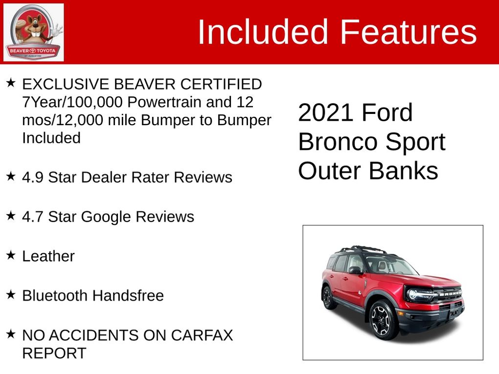 Used 2021 Ford Bronco Sport SUV