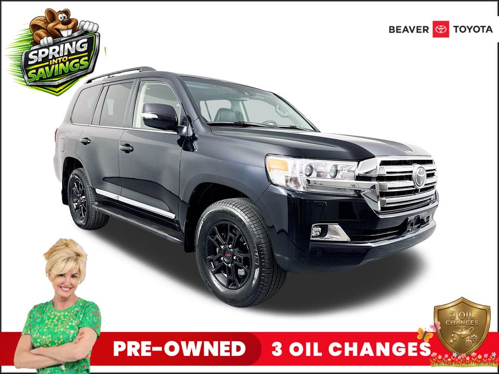 Midnight Black Metallic 2019 Toyota Land Cruiser AWD SUV / Crossover All-Wheel Drive 8-Speed Automatic