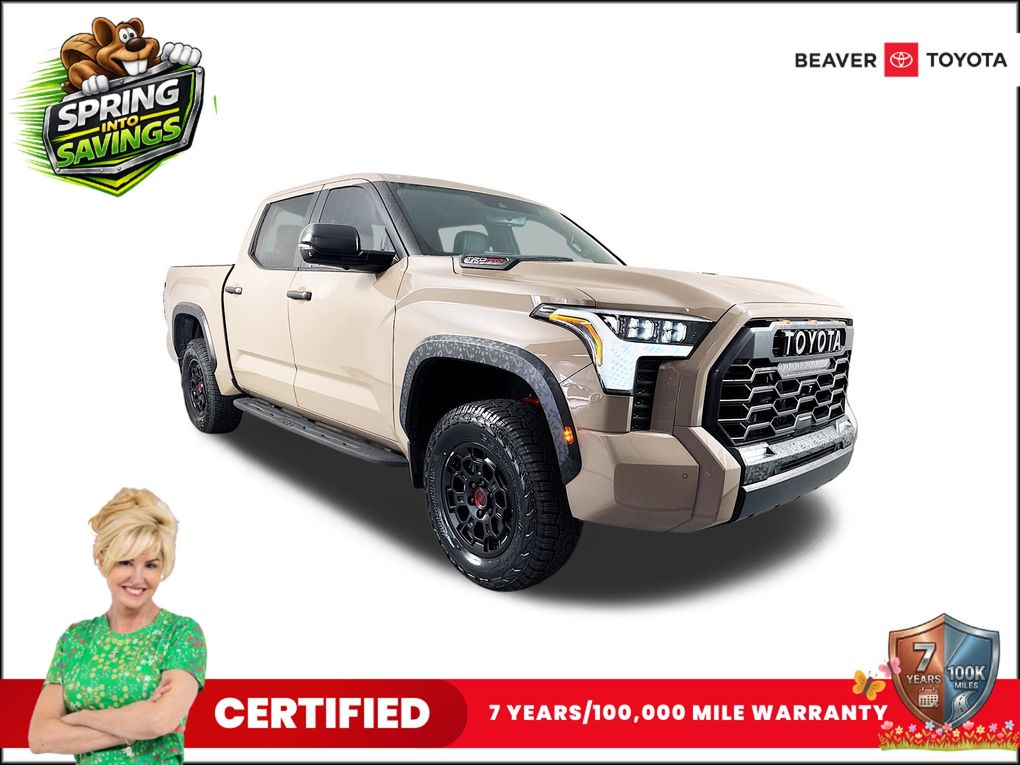 Mudbath 2025 Toyota Tundra Hybrid TRD Pro HV CrewMax Cab 4WD Pickup Truck Four-Wheel Drive Automatic