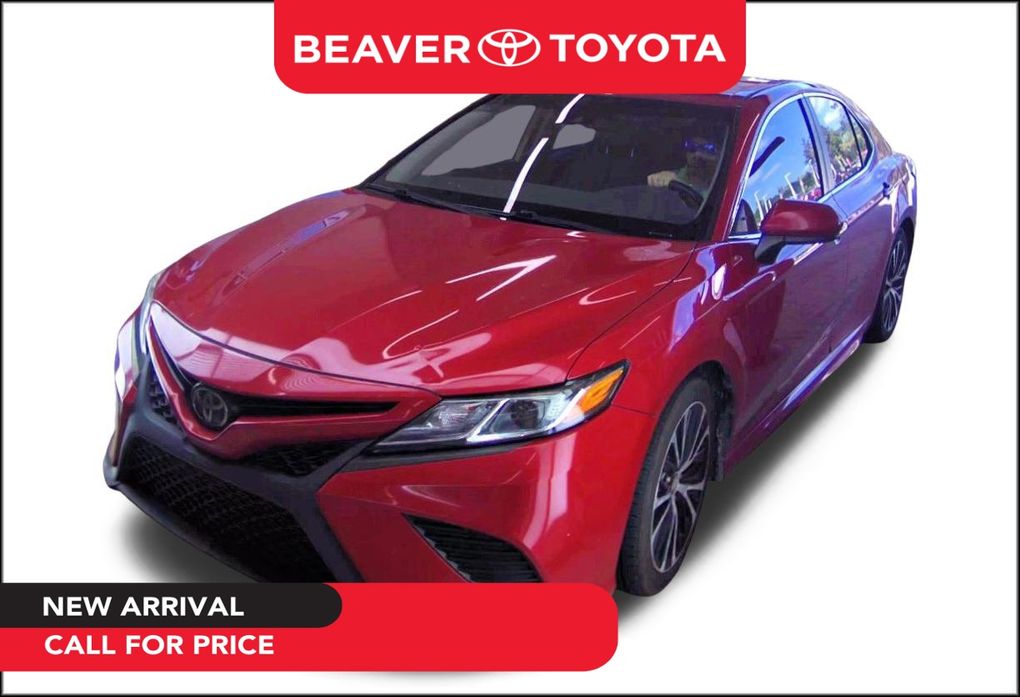 Supersonic Red 2020 Toyota Camry SE FWD Sedan Front-Wheel Drive 8-Speed Automatic