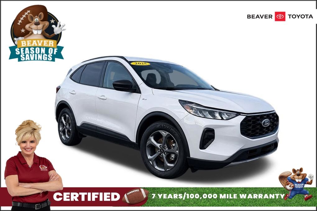 Space Silver Metallic 2025 Ford Escape SUV / Crossover Front-Wheel Drive 8-Speed Automatic