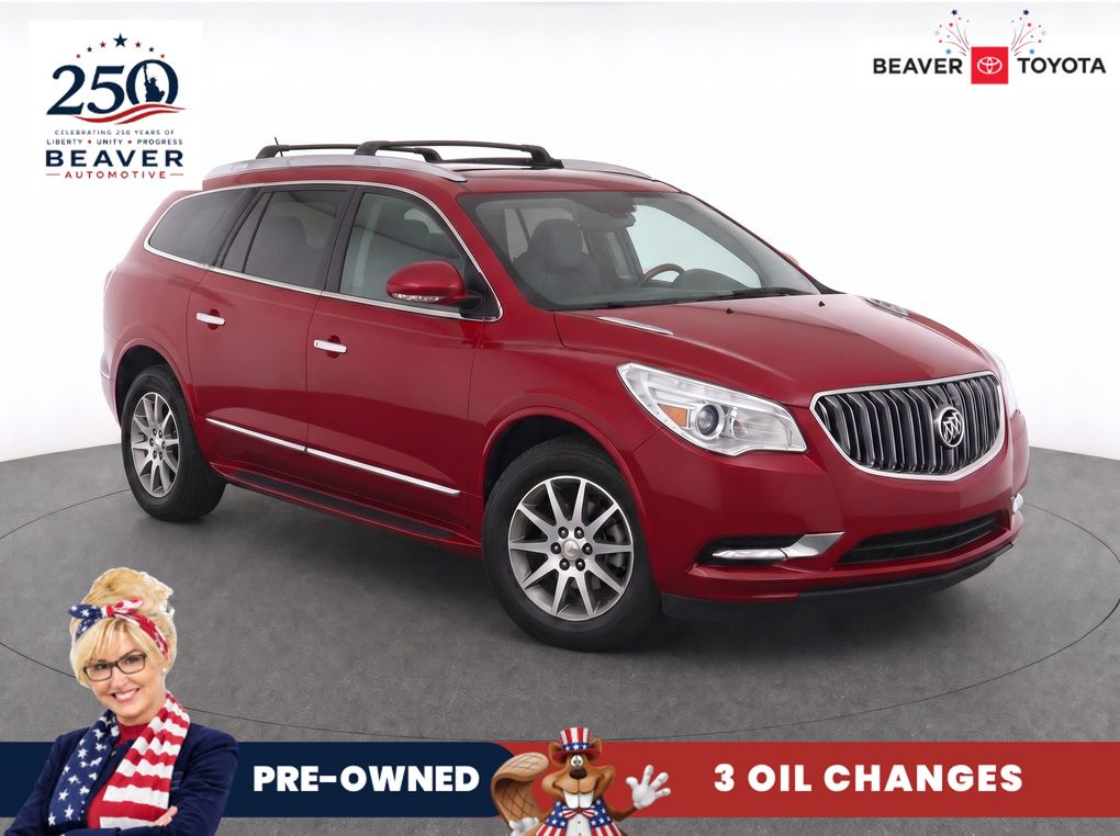 Crystal Red Tintcoat 2014 Buick Enclave SUV / Crossover All-Wheel Drive 6-Speed Automatic